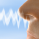 Nose inhaling air